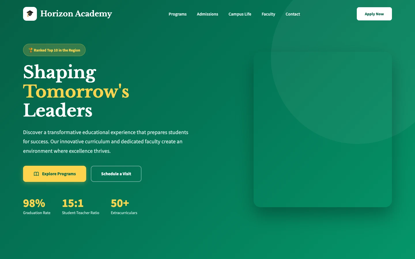 Blog & Content Website Development example website