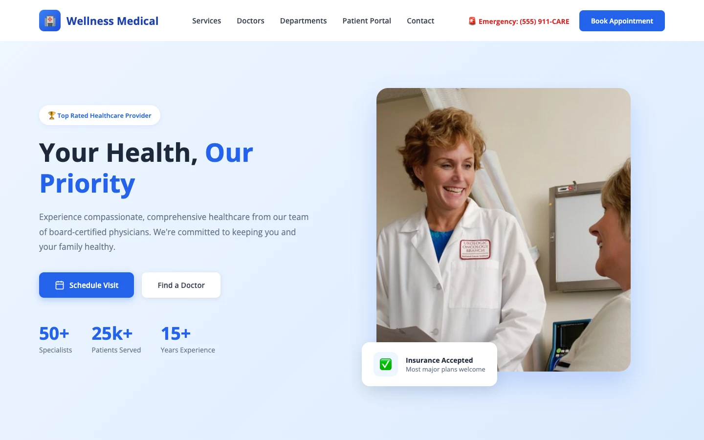 Website Redesign Services example website
